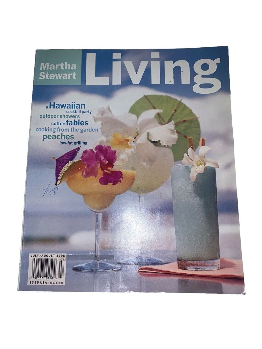 Martha Stewart Living Magazine July/August 1995